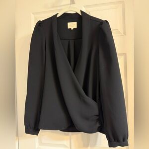Sézane Wrap blouse - worn once